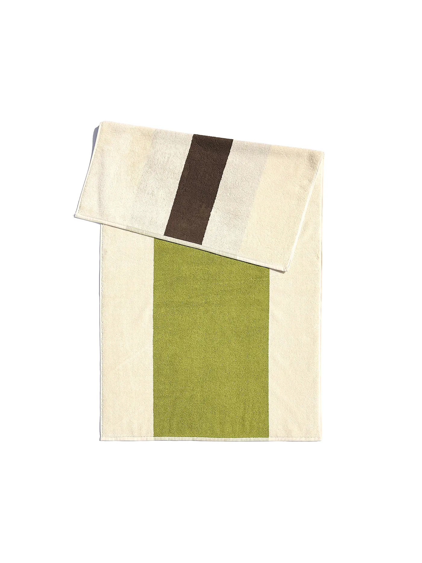 SUITE702 | Handtuch 50x100cm MARTENS AND MARTENS Brown/Lime | 